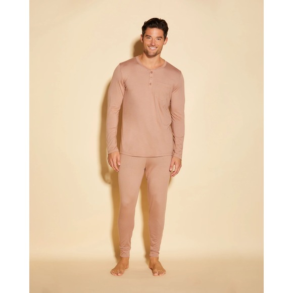 Cosabella Other - NWT Cosabella [ Mens XL ] Bella Henley & Jogger Pajama Set Top Pants India U1959